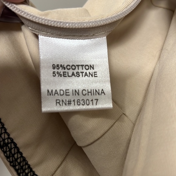 Princess Polly Leilani Beige Crop Top Size 4 - Picture 6 of 7